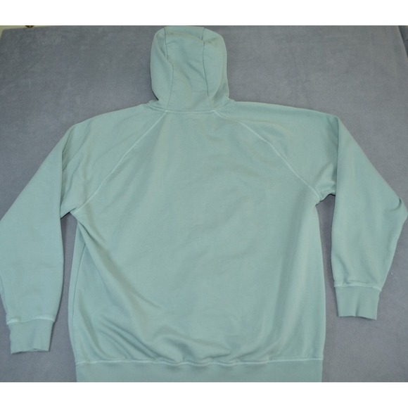 Gymshark Hoodie Mens 2XL Sweatshirt Sweater Pullover Kangaroo Pocket Logo Green - Picture 4 of 6